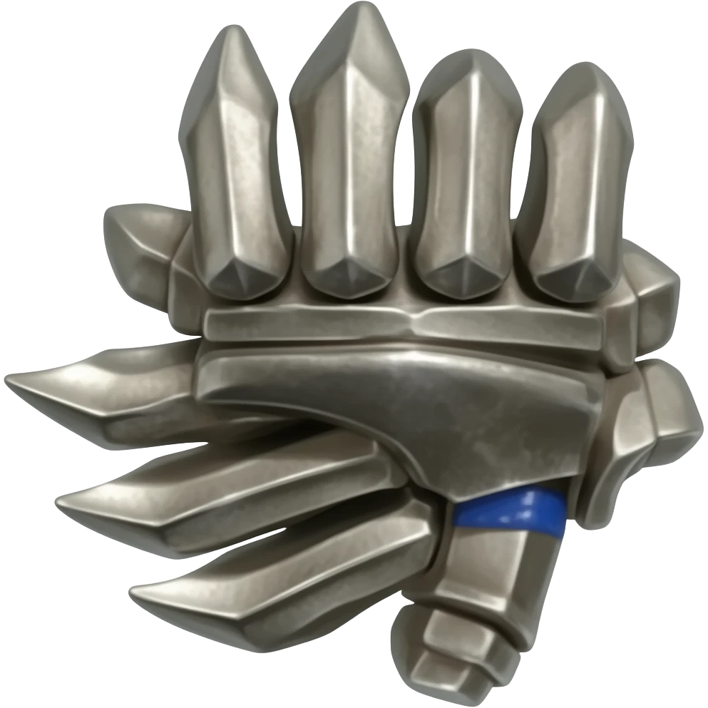 iron gauntlet with claws emoji