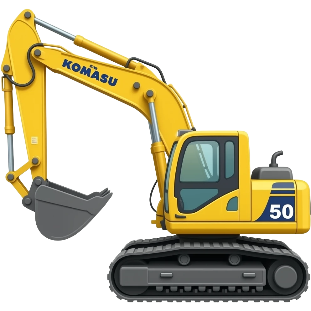 Bulldozer Komatsu D50 emoji