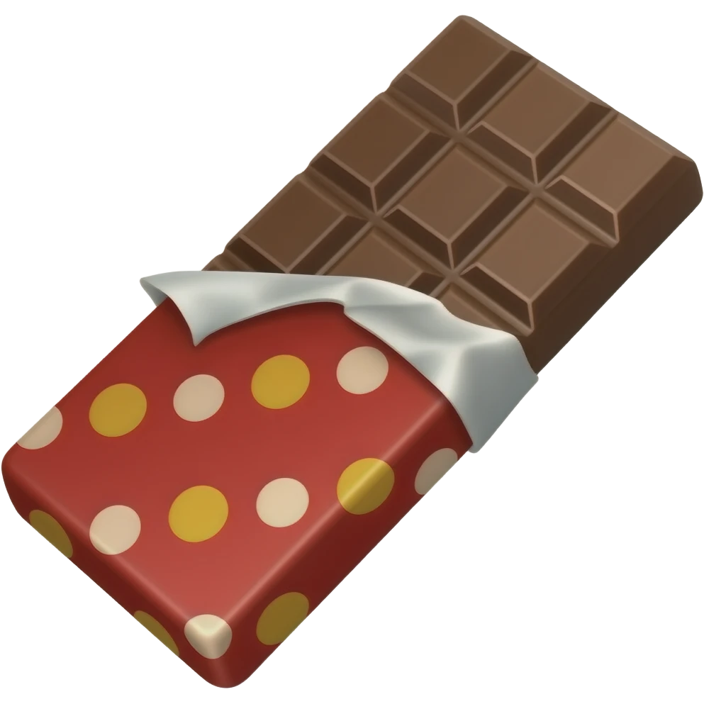 Chocolate Bar, emoji