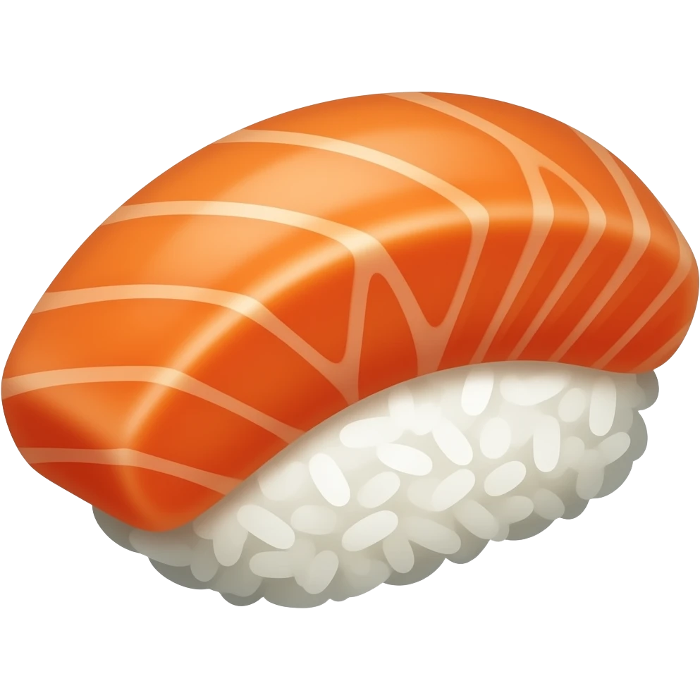 Salmon + Rice emoji