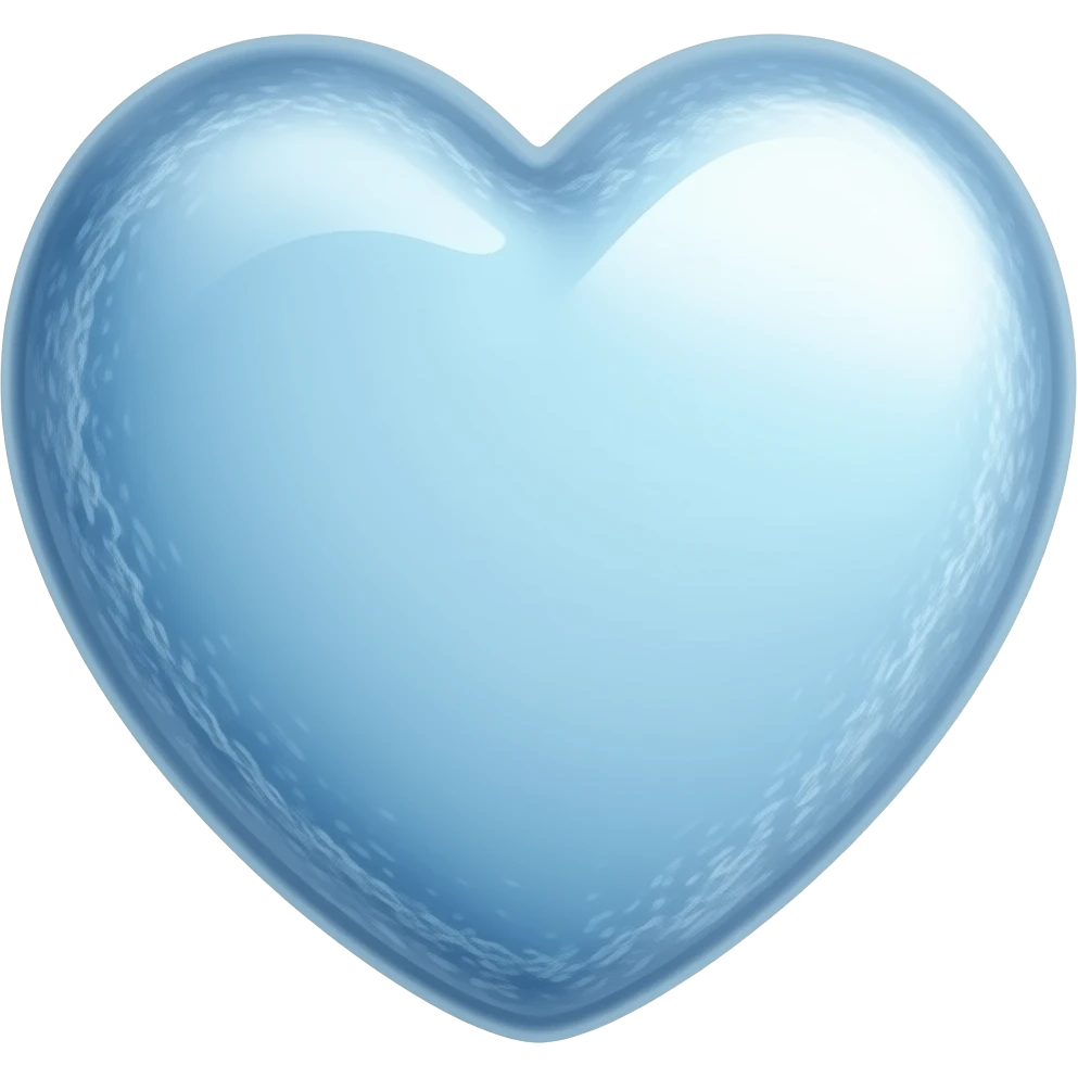 Frozen heart emoji
