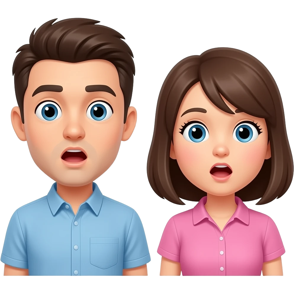 😳 + 😳 emoji