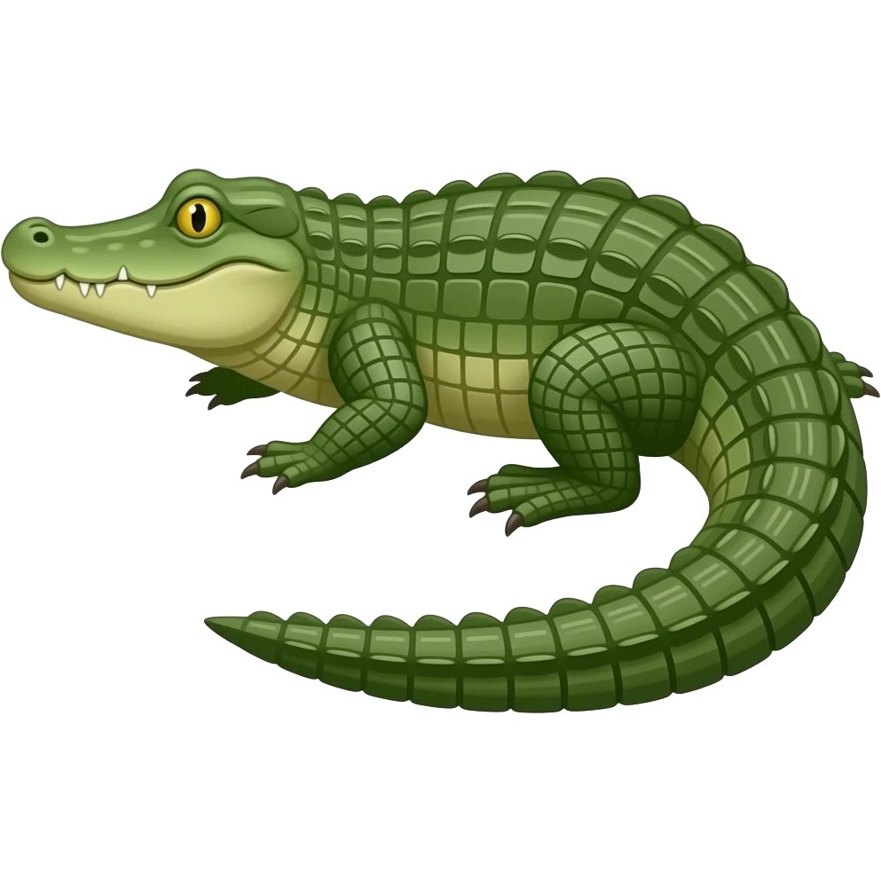 Aligator emoji