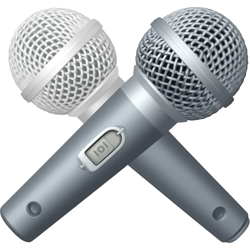 one direction microphone emoji