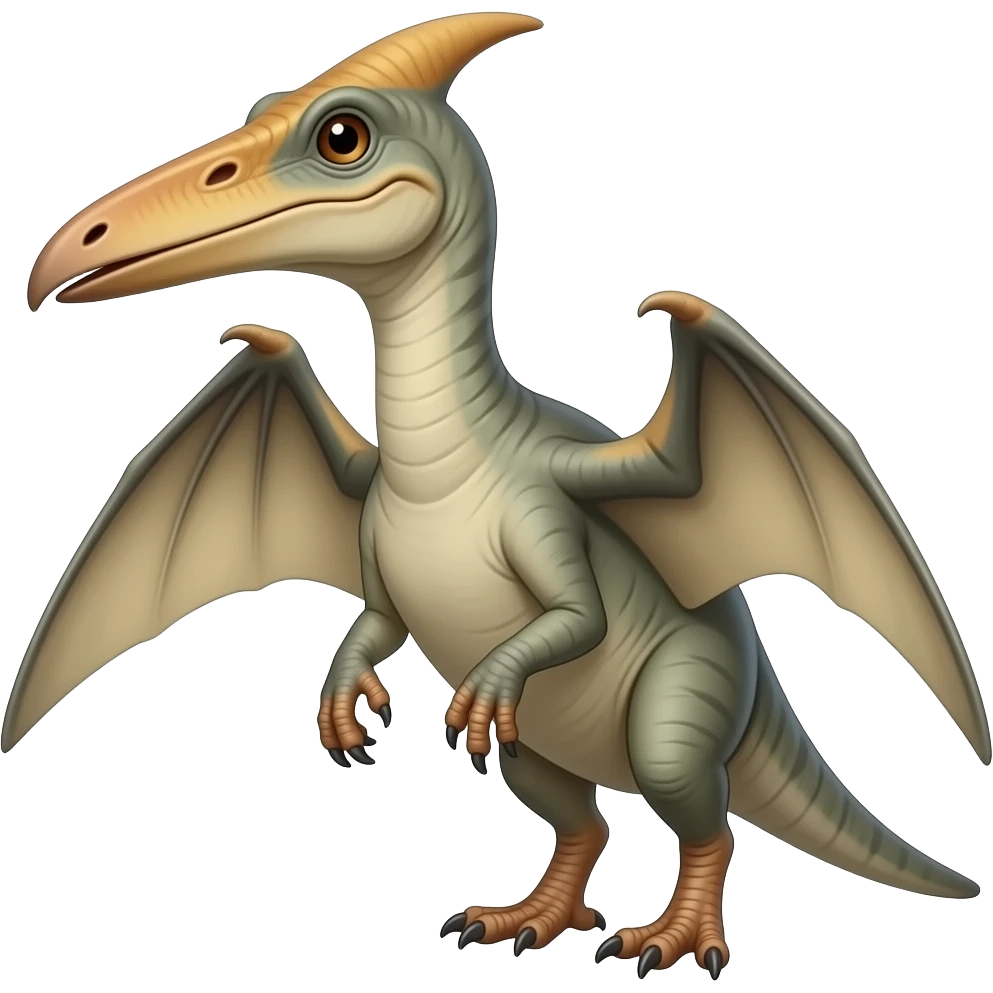 Create A pterodactyl emoji