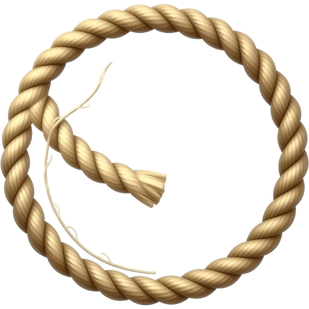 Desert whip rope emoji
