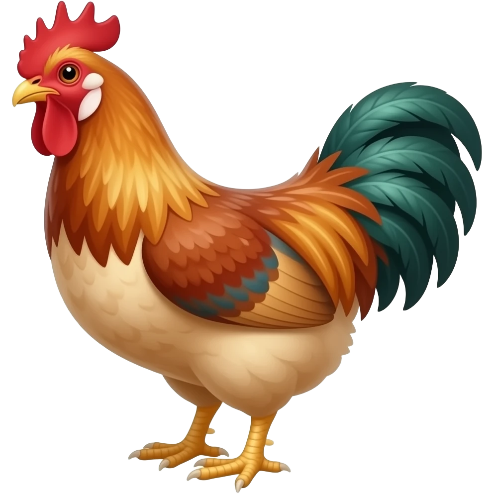 Hen emoji