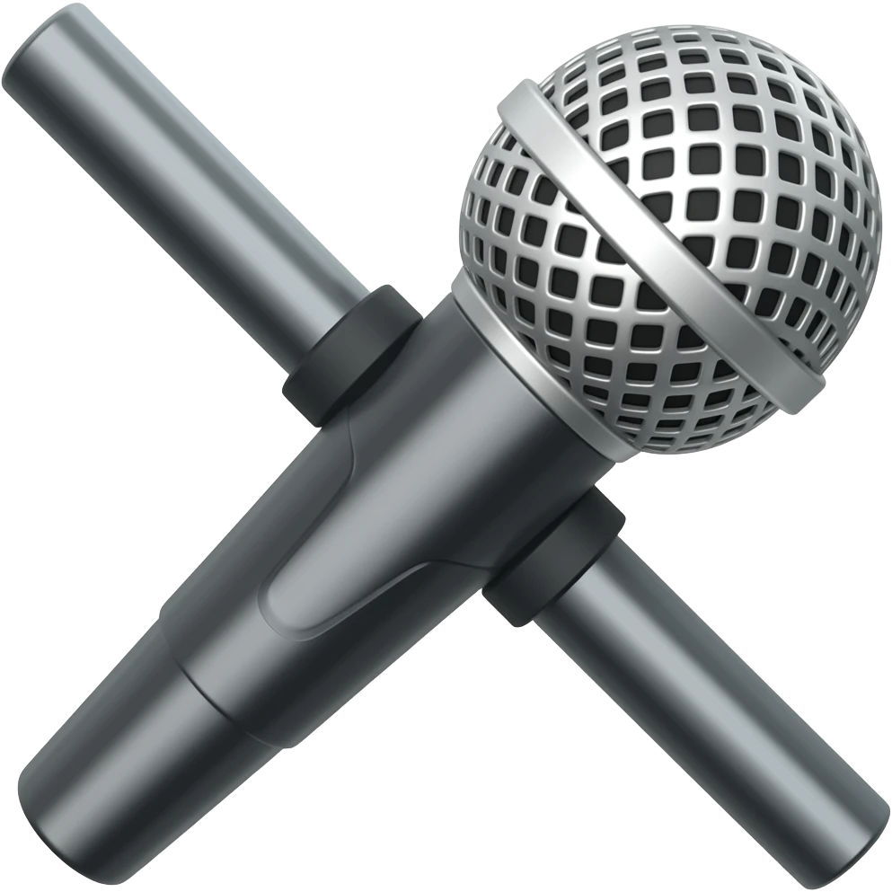 Microphone emoji