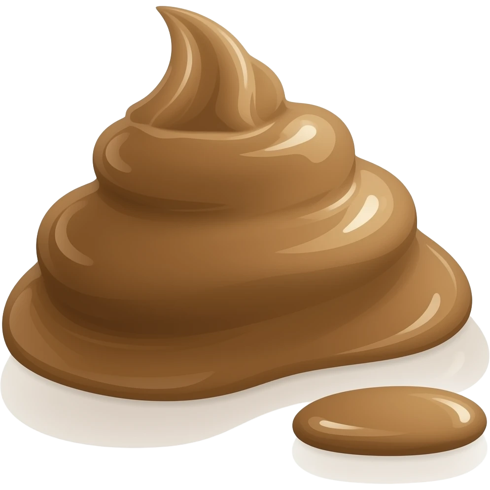 Mud emoji
