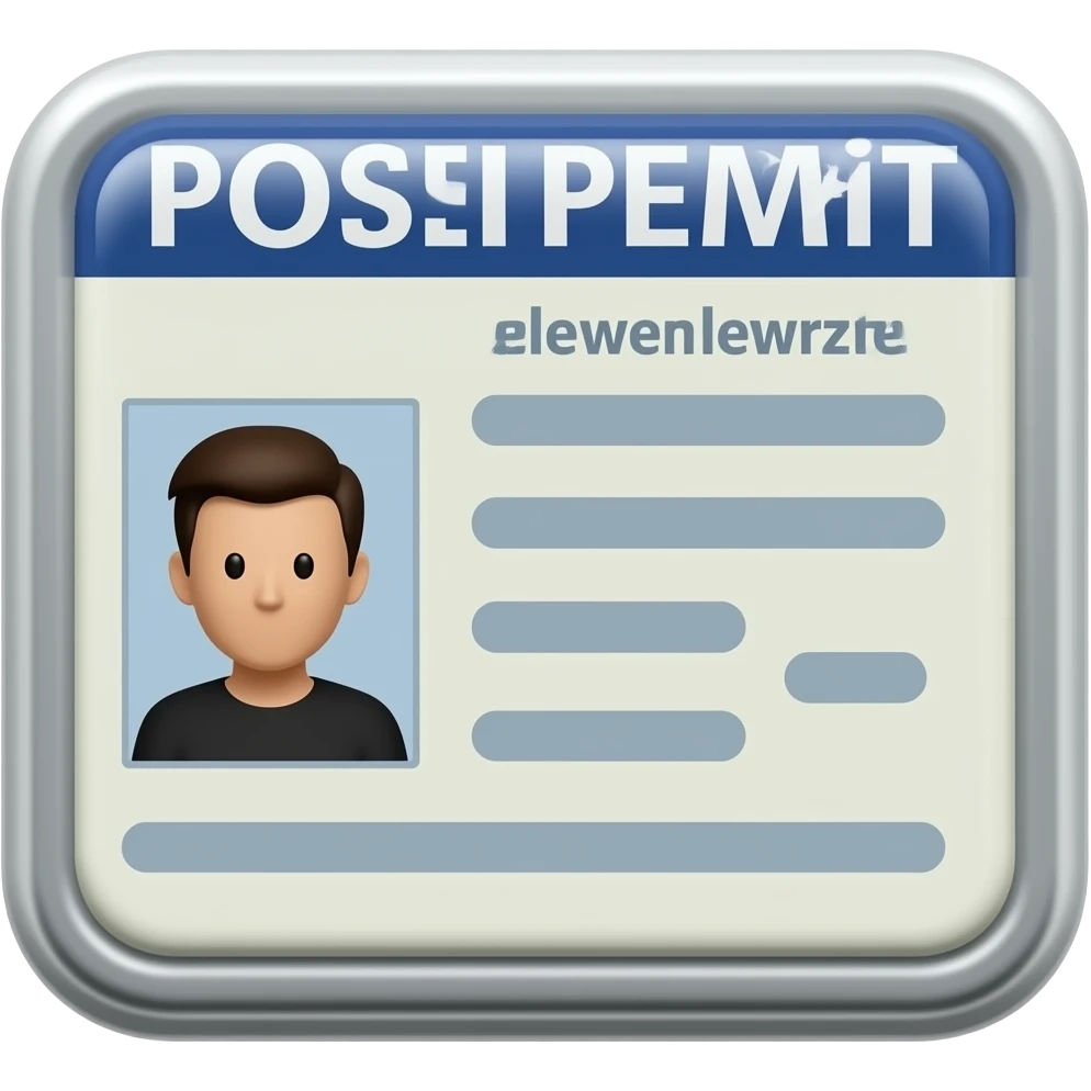 residence permit emoji