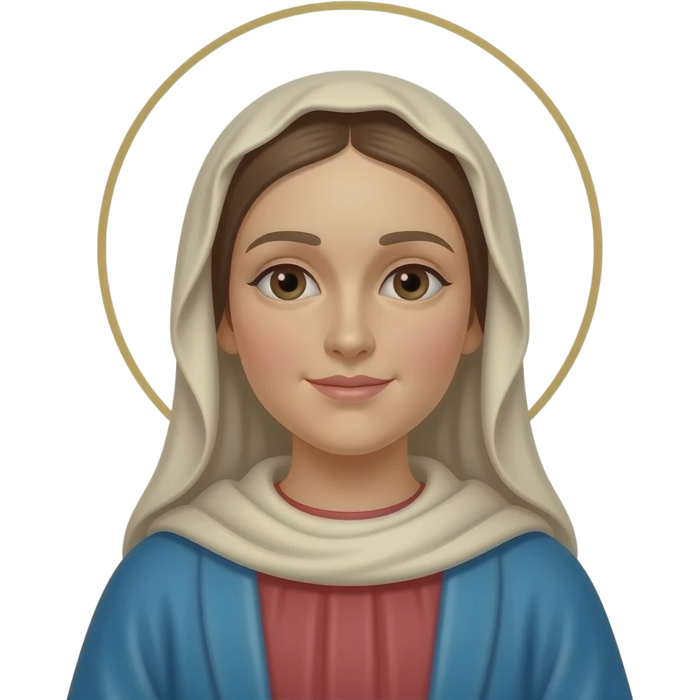 vierge marie emoji