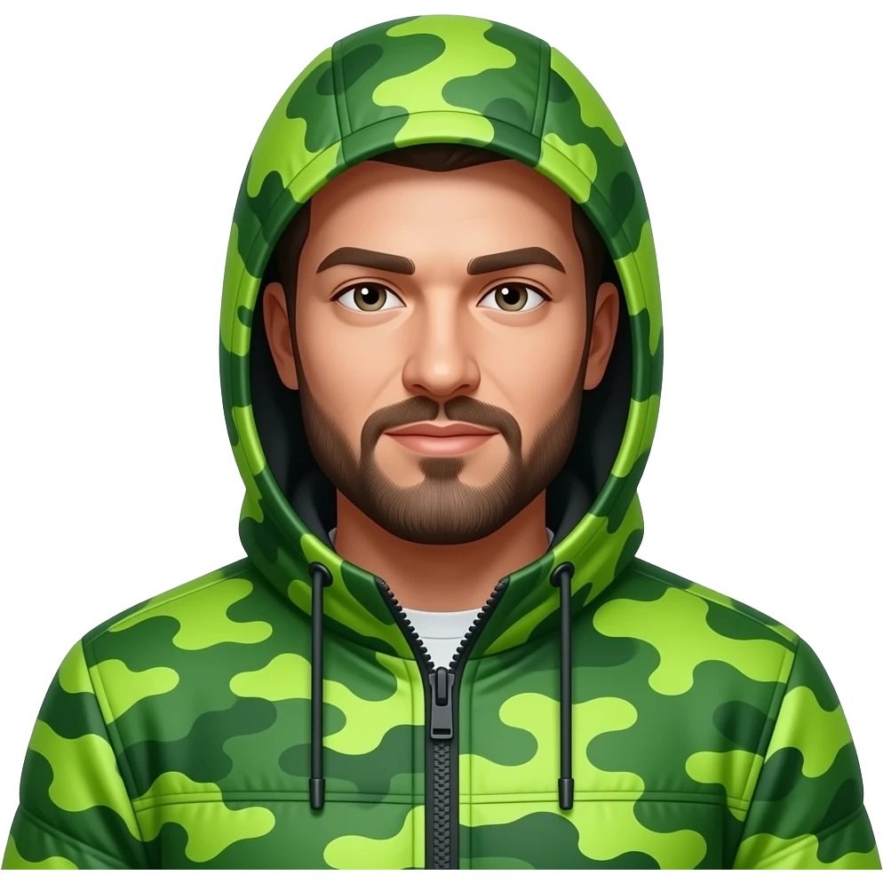 Homme cagoule kerchack emoji