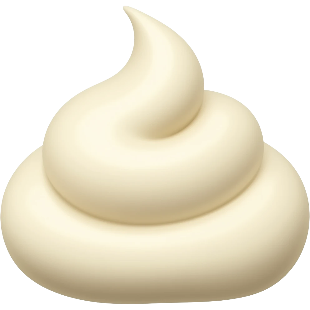 Sauce blanche emoji