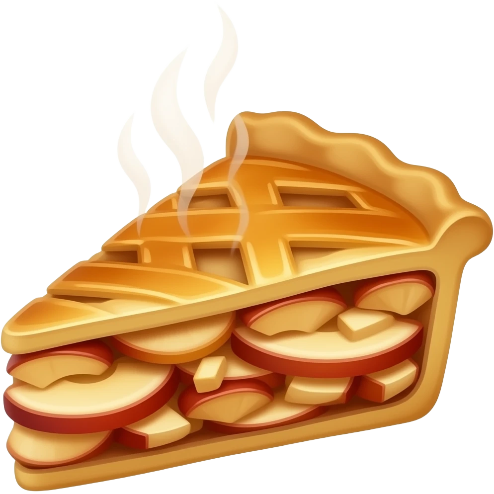 Apple pie emoji