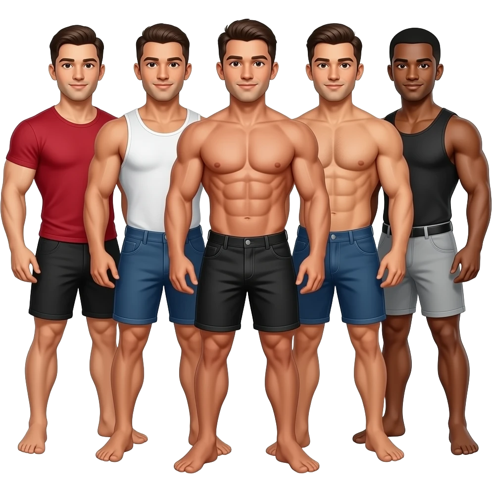 Hunk hot guys emoji