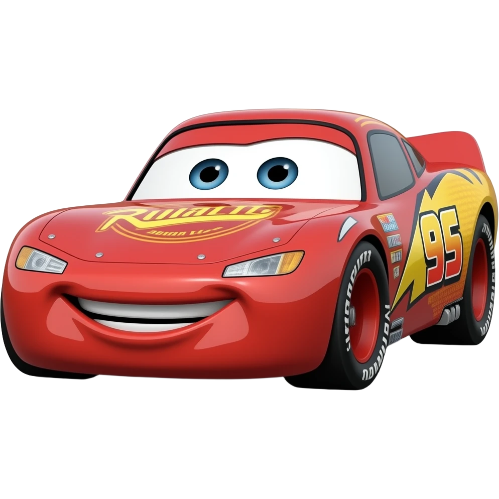 Relâmpago mcqueen emoji