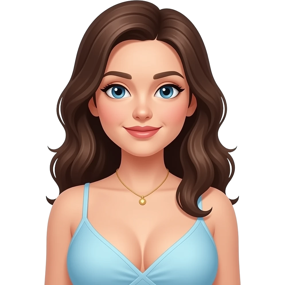 Emoji with bigger boobs emoji