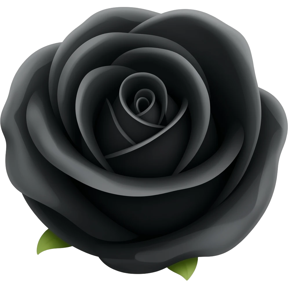 black rose emogi emoji