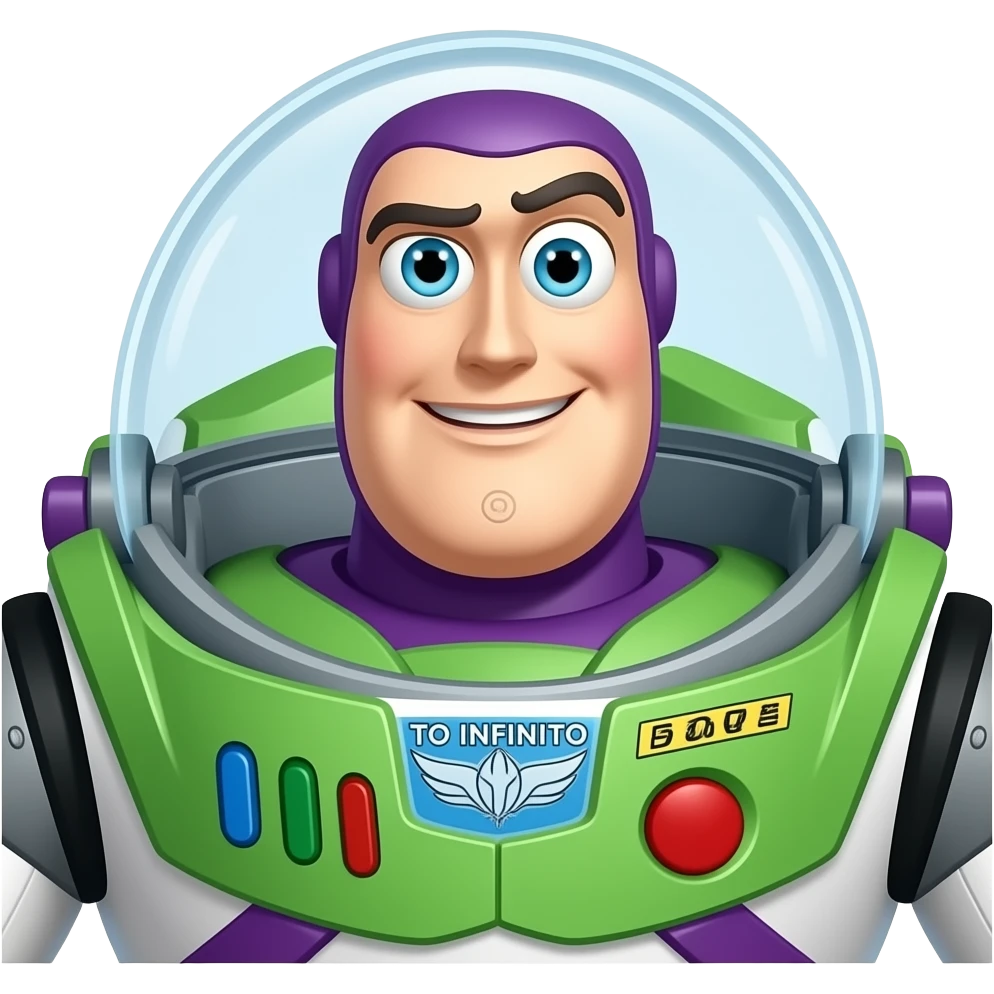 To infinity and beyond emoji