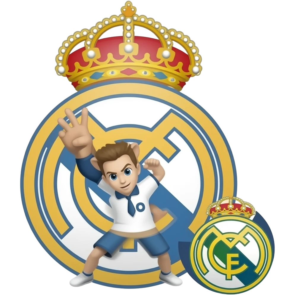 real madrid robando ratero emoji