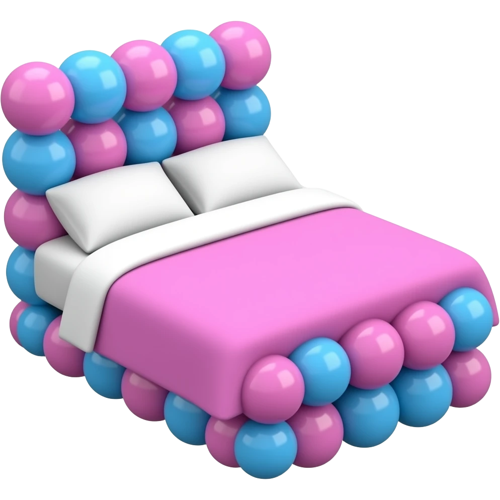 balloon bed emoji