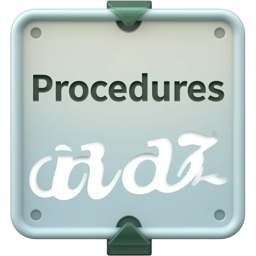 Placa 📌procedimentos emoji