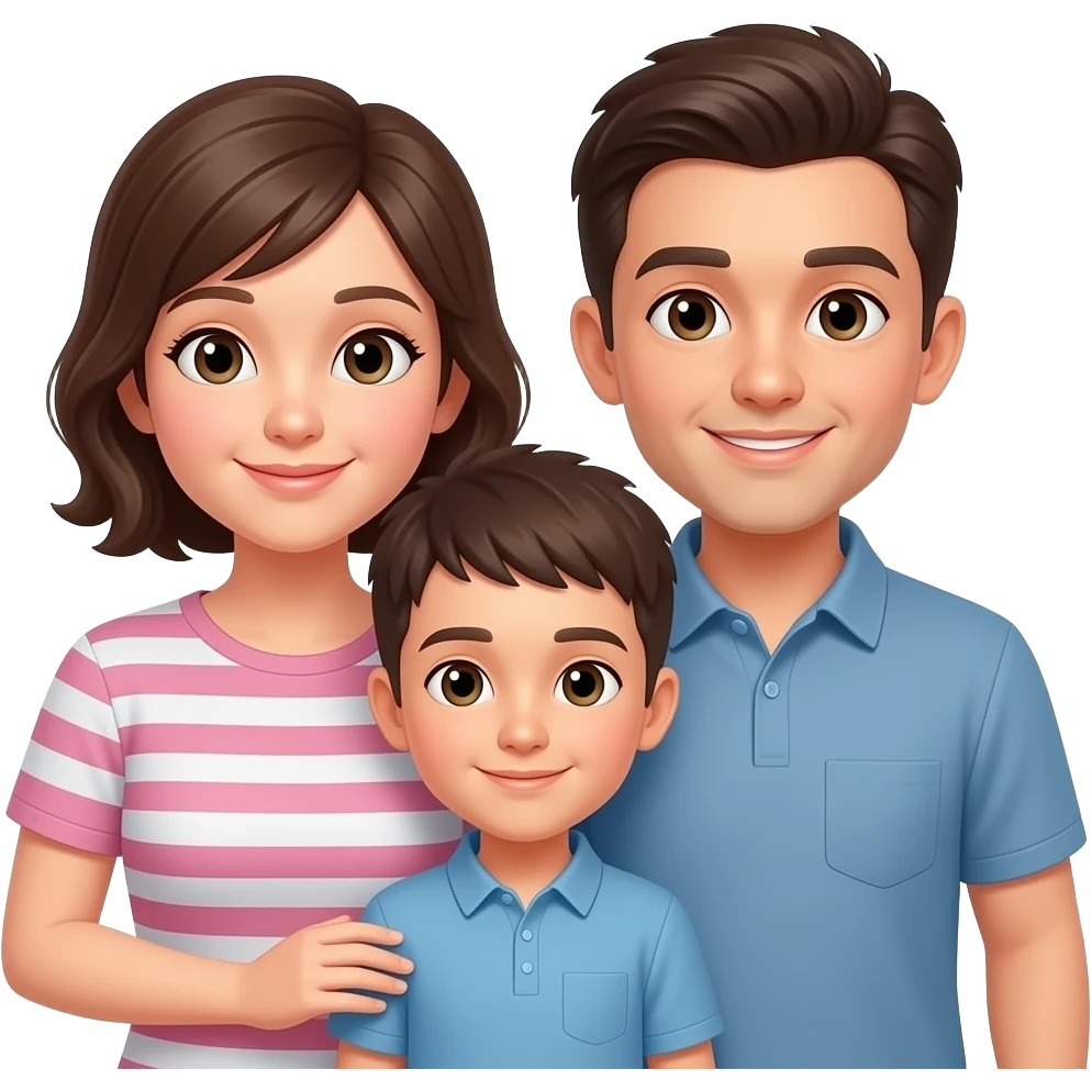 mis padres y mi hermano emoji