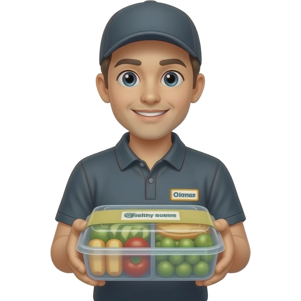 Доставка еды полезные обеды emoji