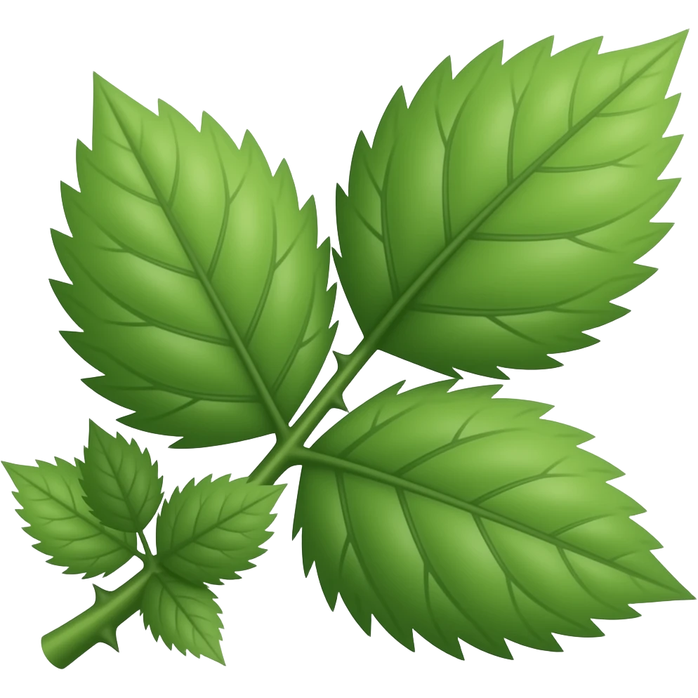 Thorny bramble vine emoji