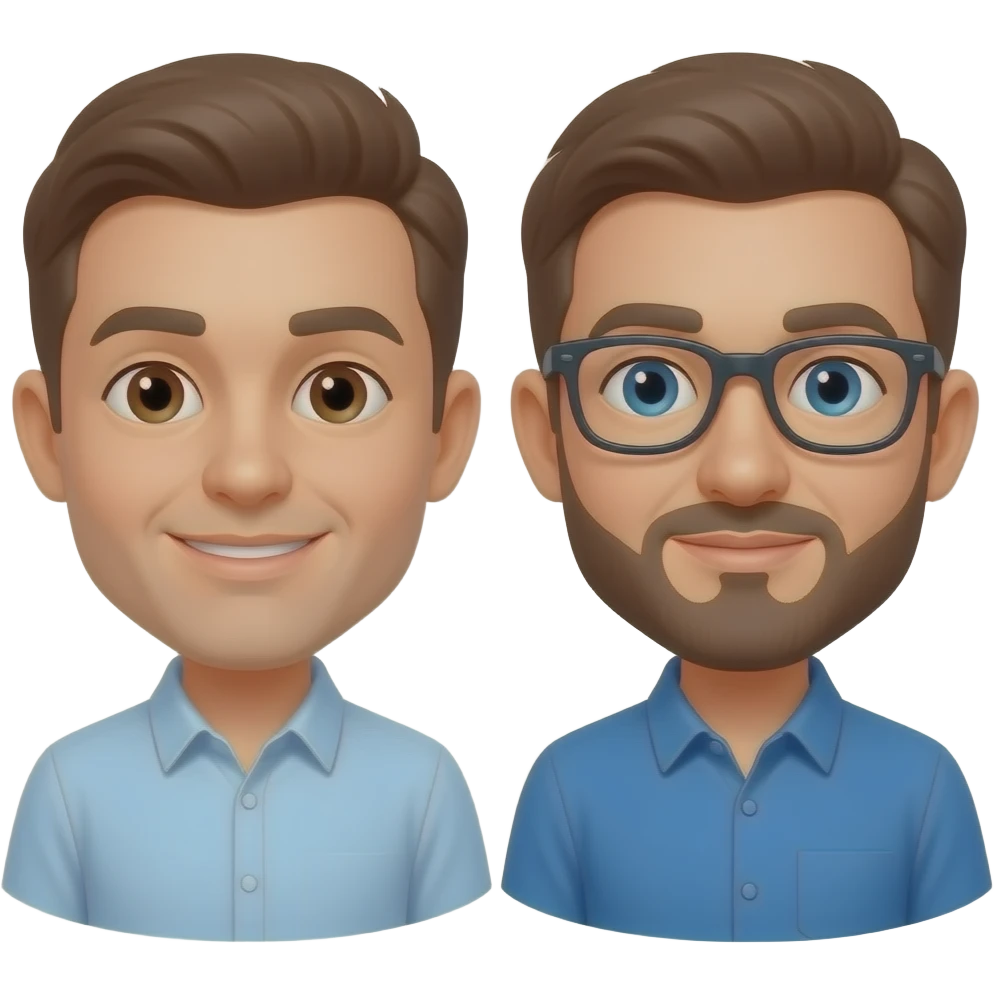dos personas hablando emoji