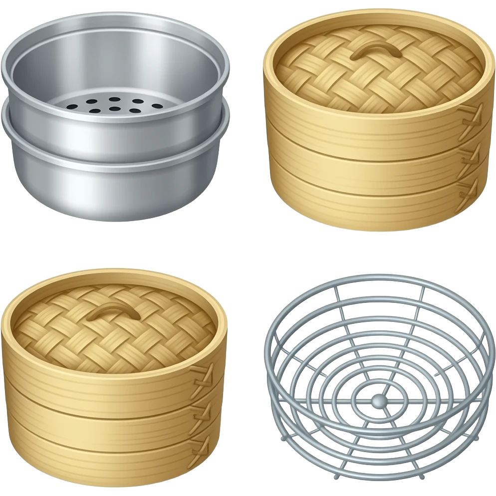 Steamer cooking tools emoji