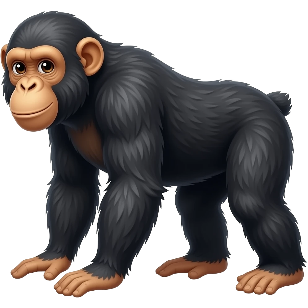 Chimpanzee emoji