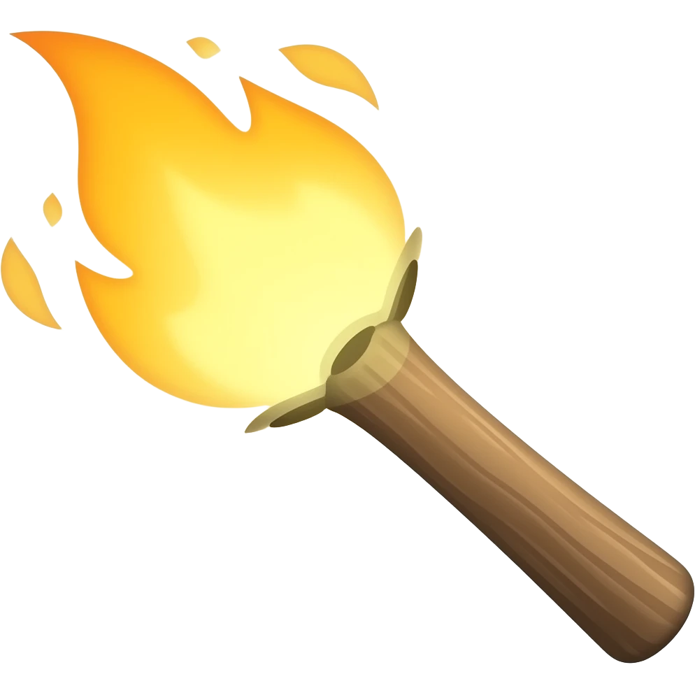 Torch emoji