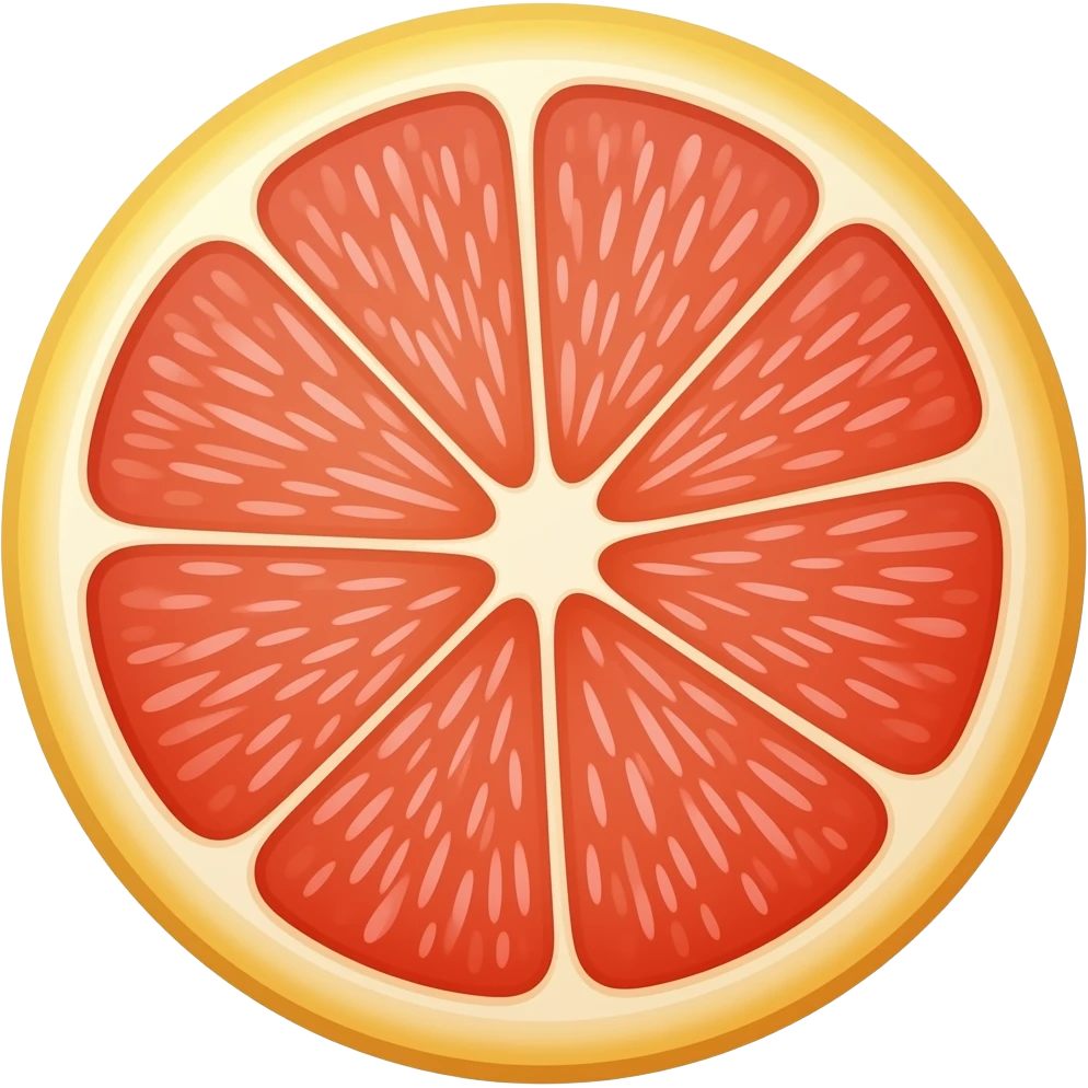 grapefruit emoji