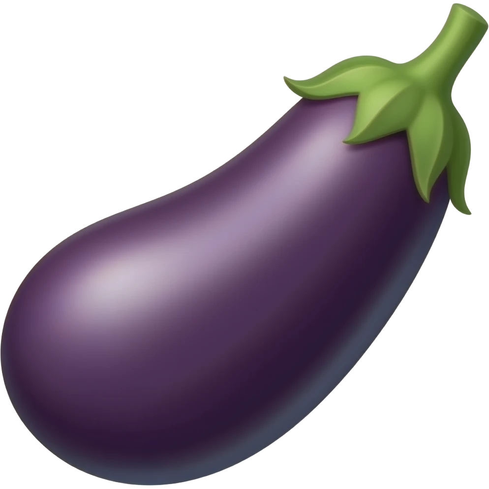 Eggplant emoji