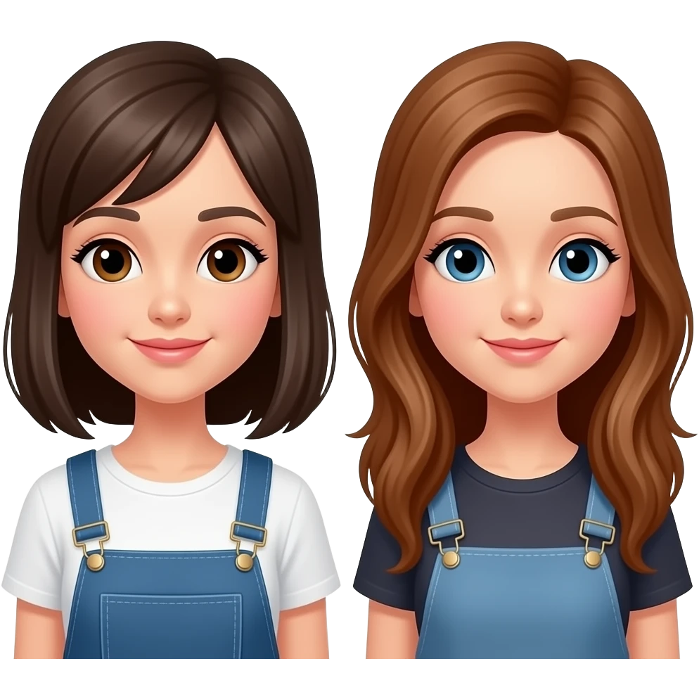 two girl emoji