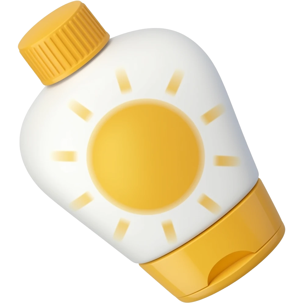 Sunscreen emoji