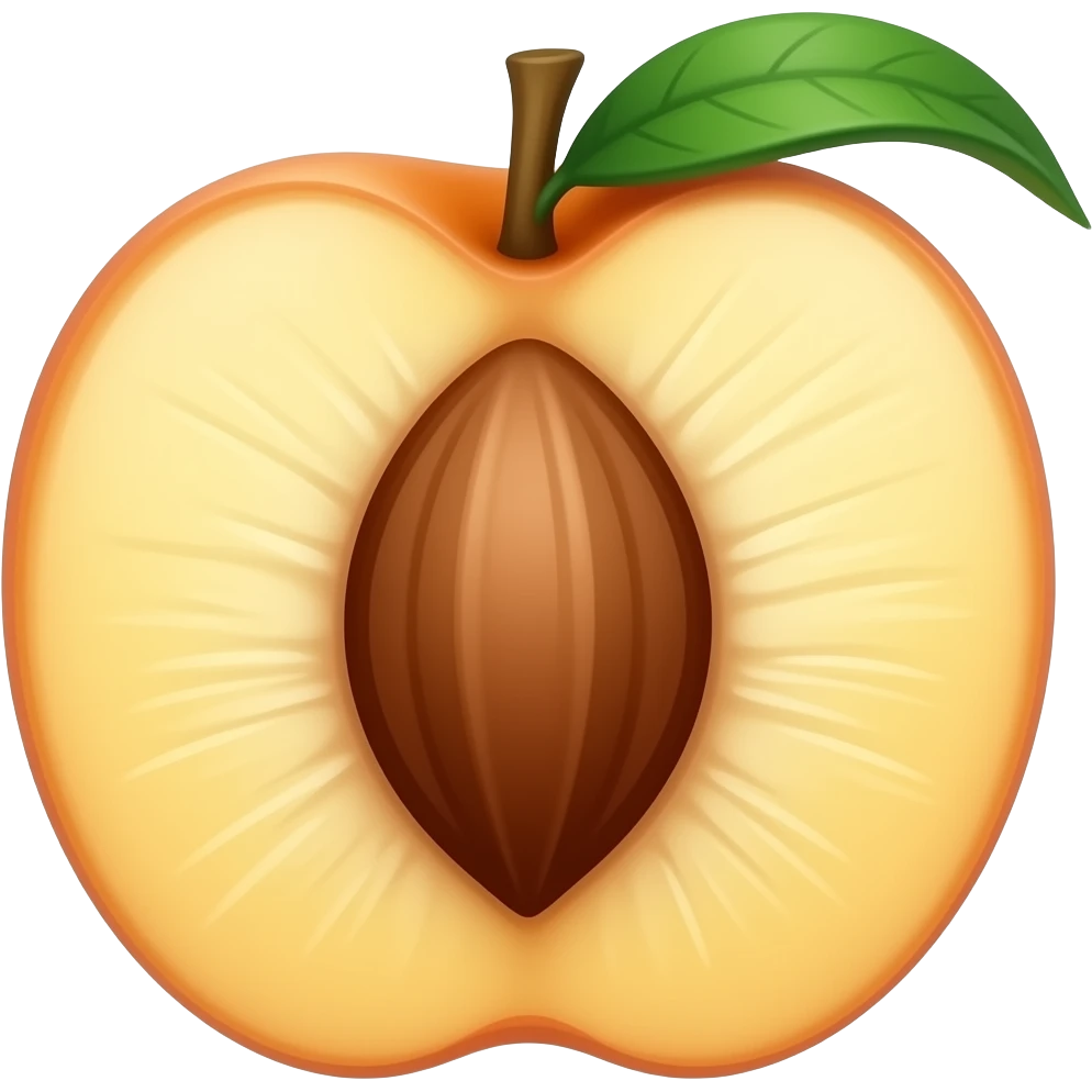 Peach emoji