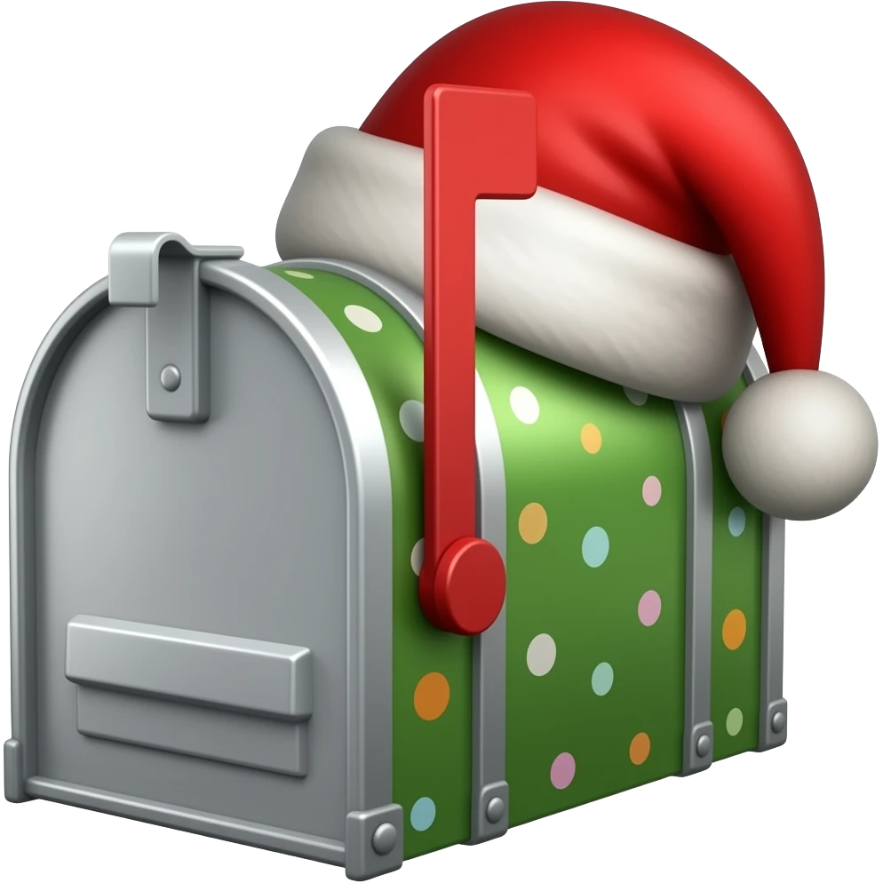 Christmas Mailbox emoji