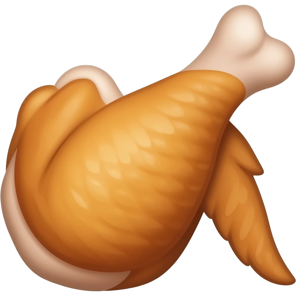 chicken wing emoji