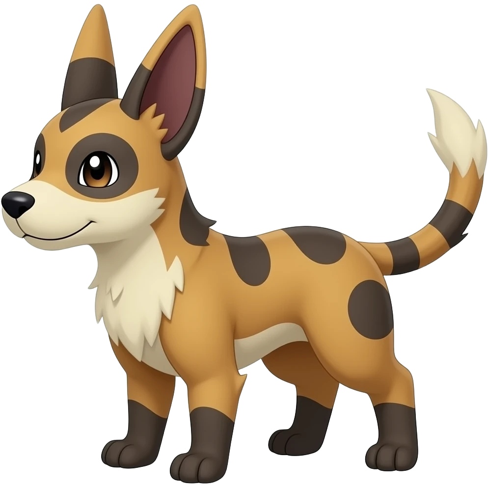 Houndour-Torracat-Zorua- Salandit-Fennekin-Fakémon-Digimon-fusion (full body) emoji