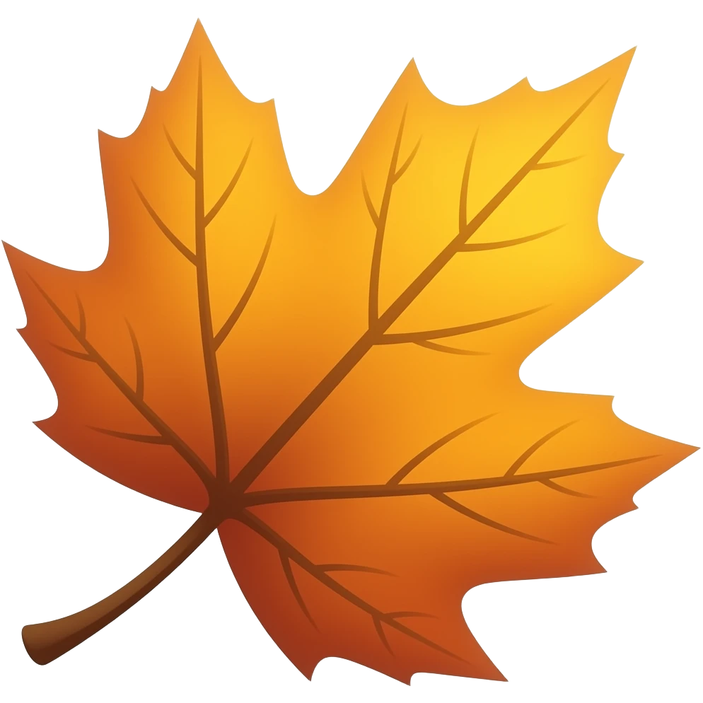 auttum leaf emoji