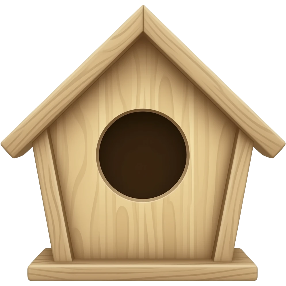 Birdhouse emoji