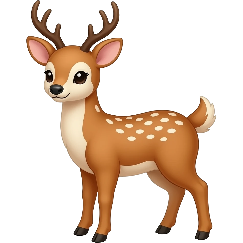 Deer cute emoji
