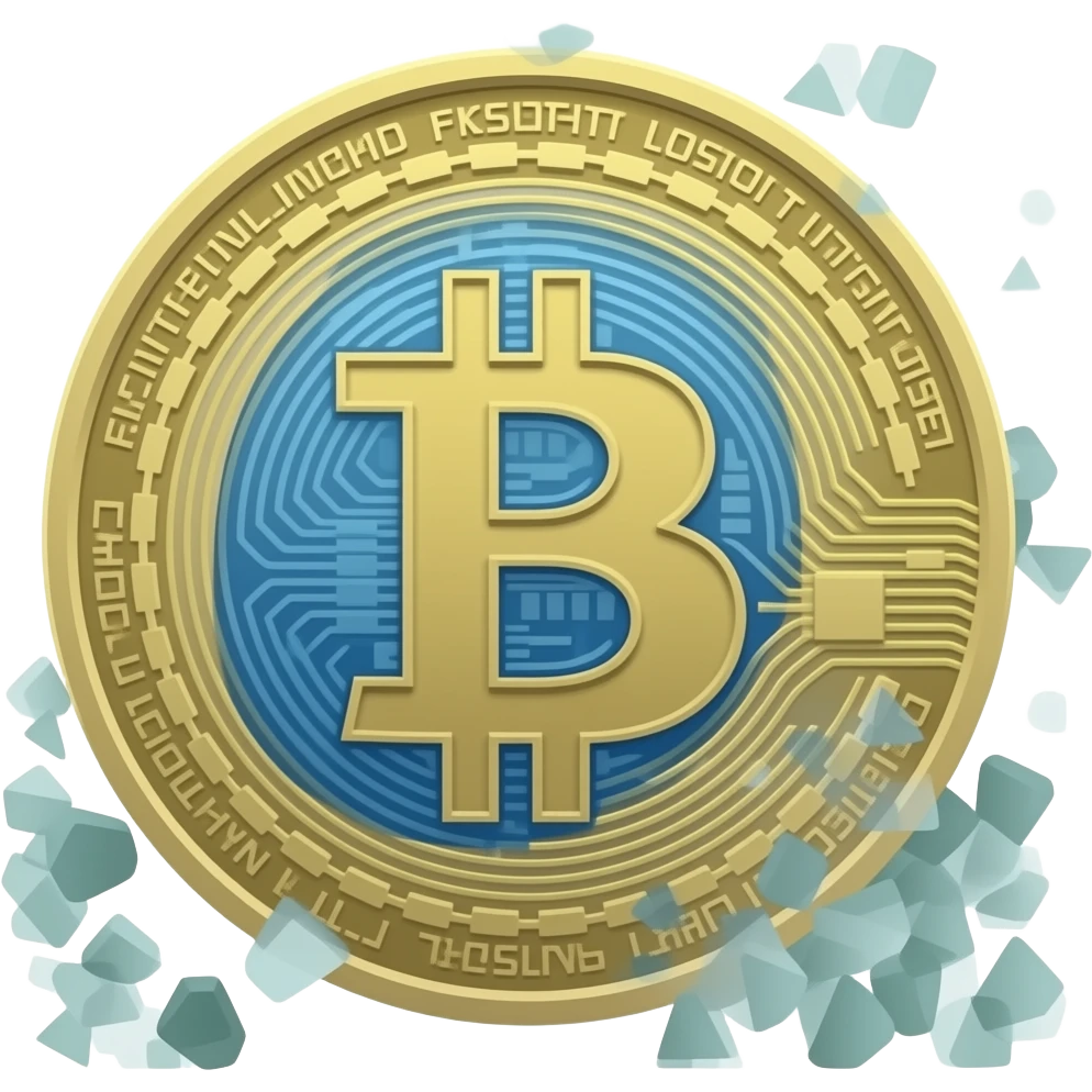 Bitcoin banking card emoji
