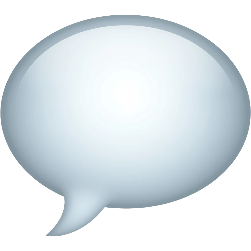 message bubble emoji