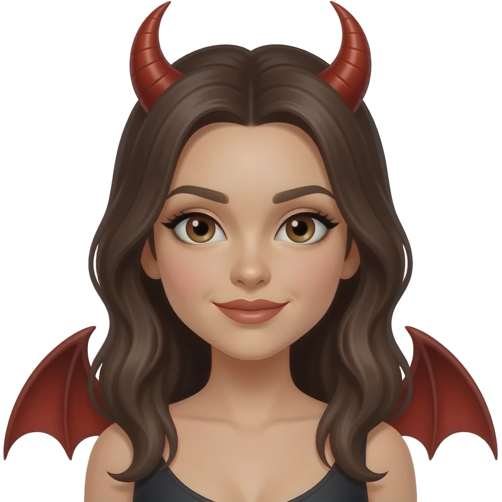woman devil emoji