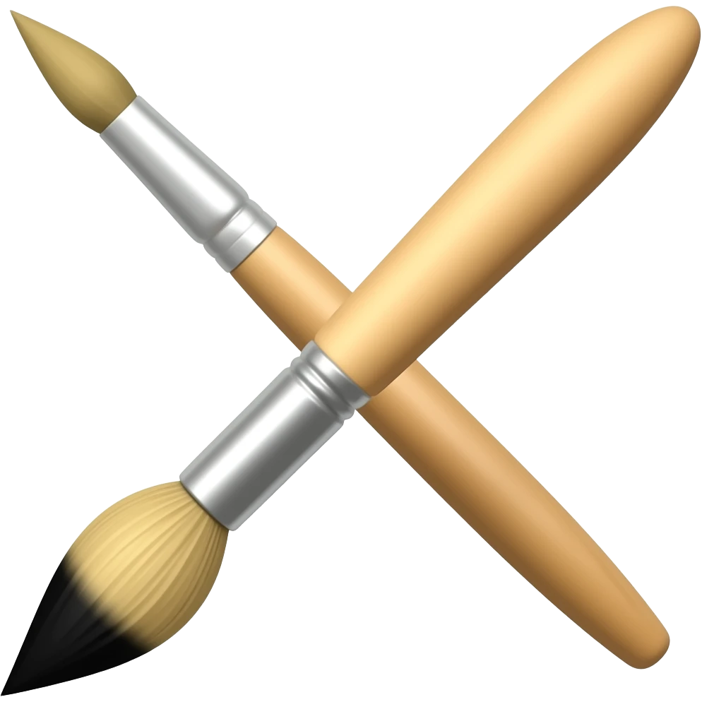 paintbrush emoji