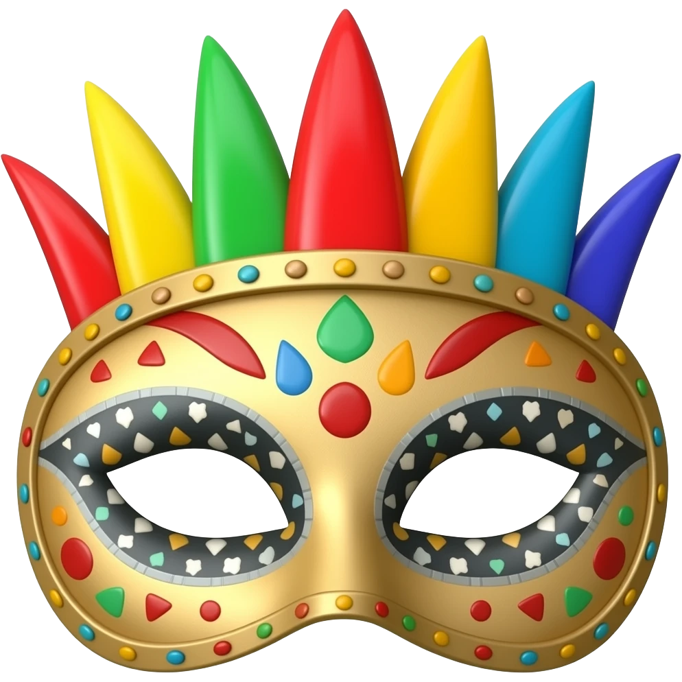 festival mask emoji