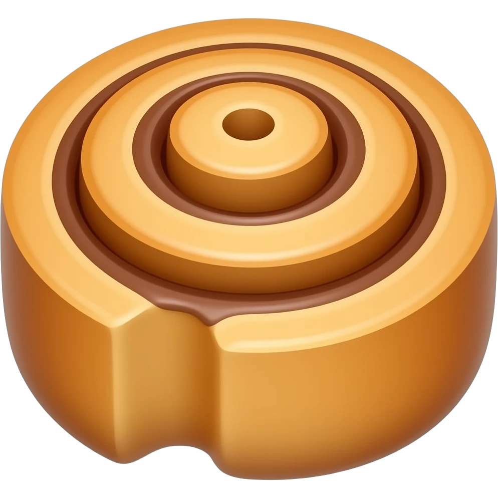 cinnamon roll emoji